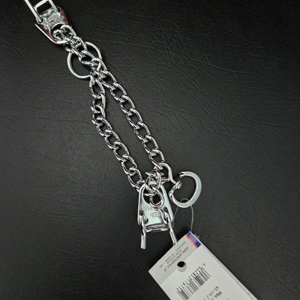 Sprenger Ultra-Plus Prong Dog Collar 22in Chrome Plated Steel 3mm Germany Made